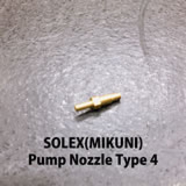 Photo1: SOLEX(MIKUNI) Pump Nozzle (1)