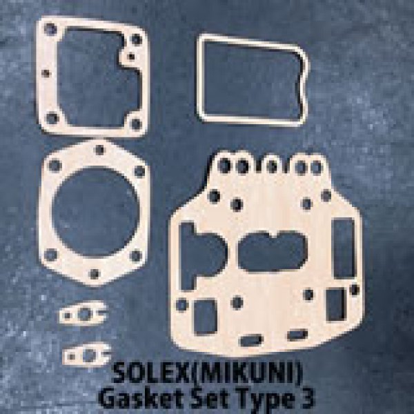 Photo1: SOLEX(MIKUNI) Gasket Set (1)