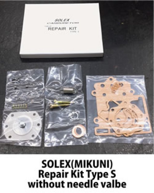 Photo3: SOLEX(MIKUNI) Repair Kit (3)