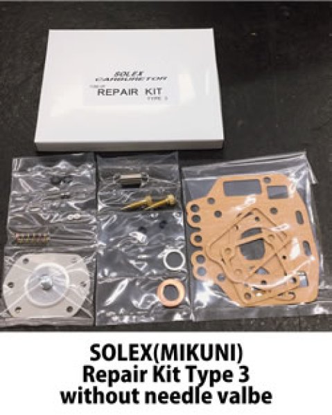 Photo1: SOLEX(MIKUNI) Repair Kit (1)