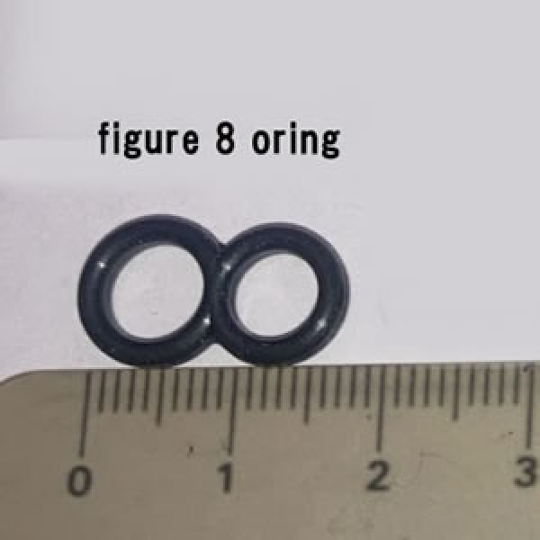 Photo1: SOLEX figure 8 orings (1)